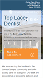 Mobile Screenshot of dentalcareoflacey.com